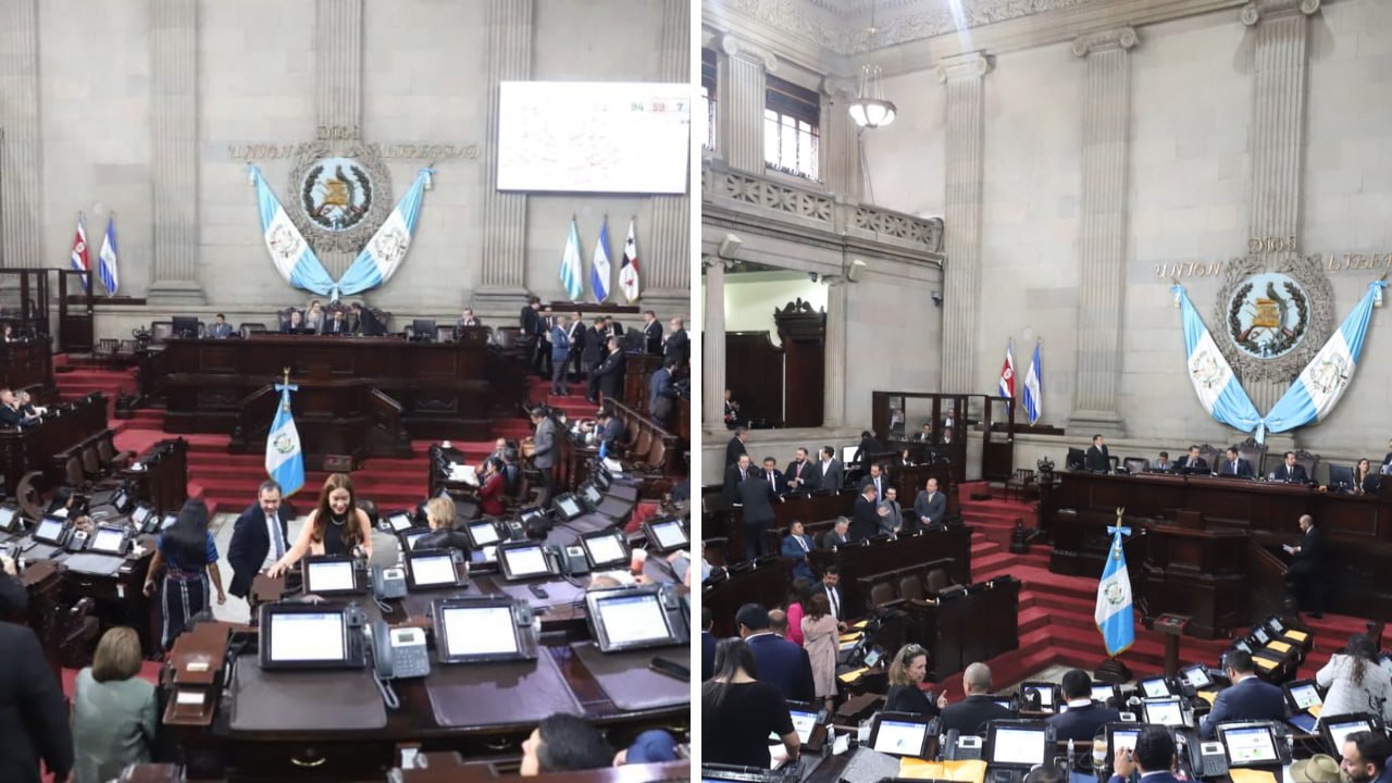 Diputados del Congreso de Guatemala realizan movimientos políticos entre partidos con miras a las elecciones 2027