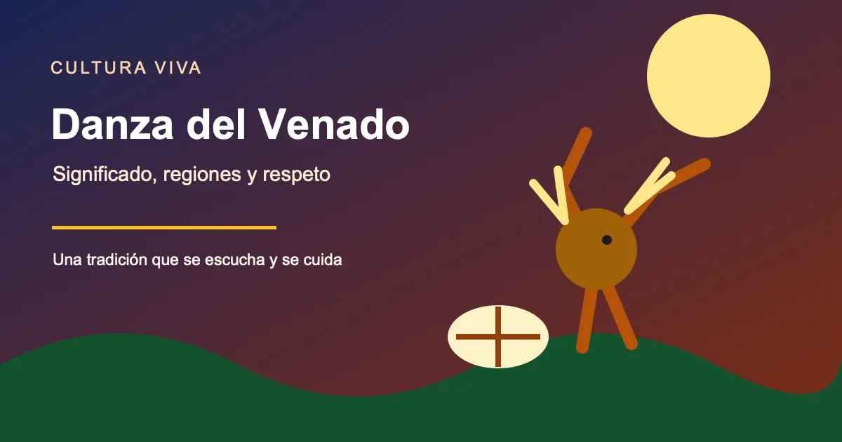 Danza del Venado en Guatemala: significado, regiones y respeto