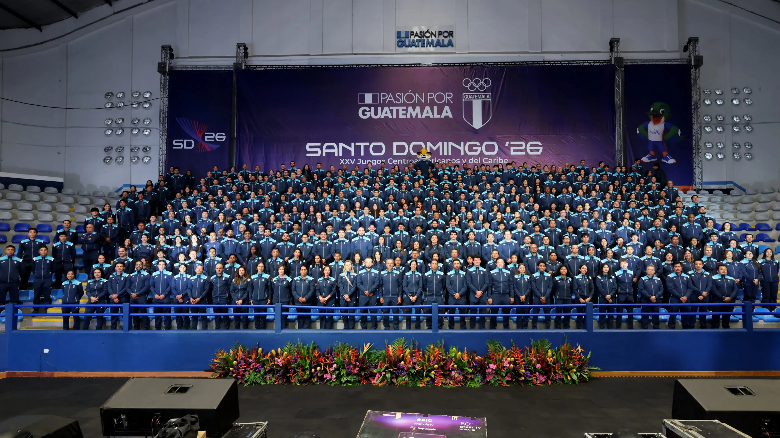 Guatemala juramenta a 480 atletas para Santo Domingo 2026 con 38 deportes confirmados