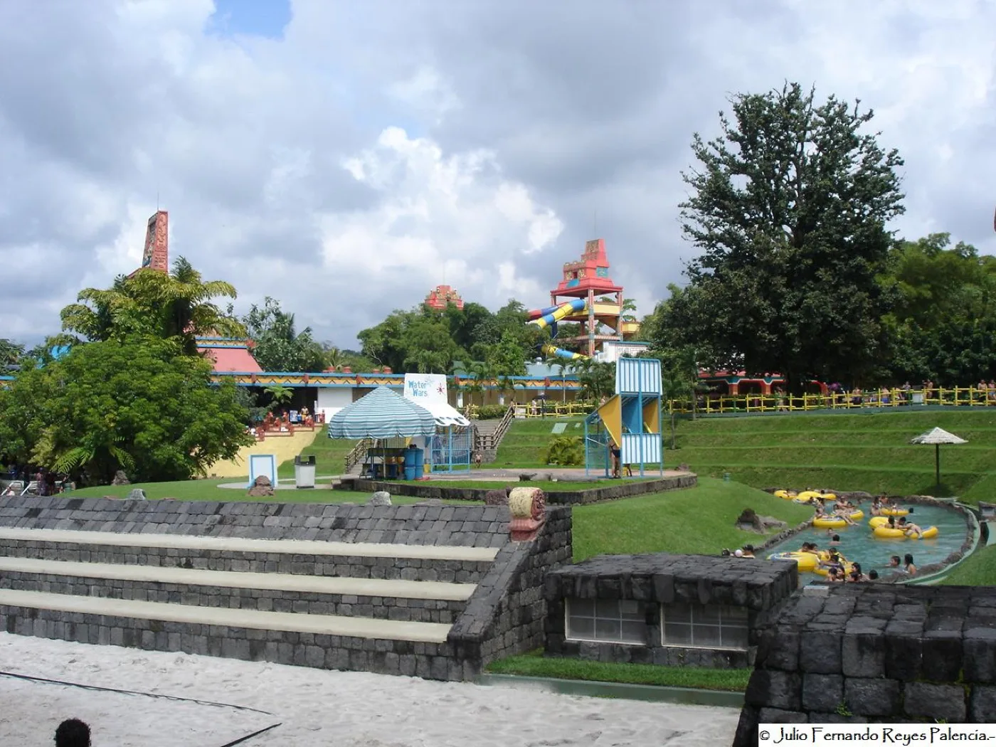 Parque acuático Xocomil en Retalhuleu
