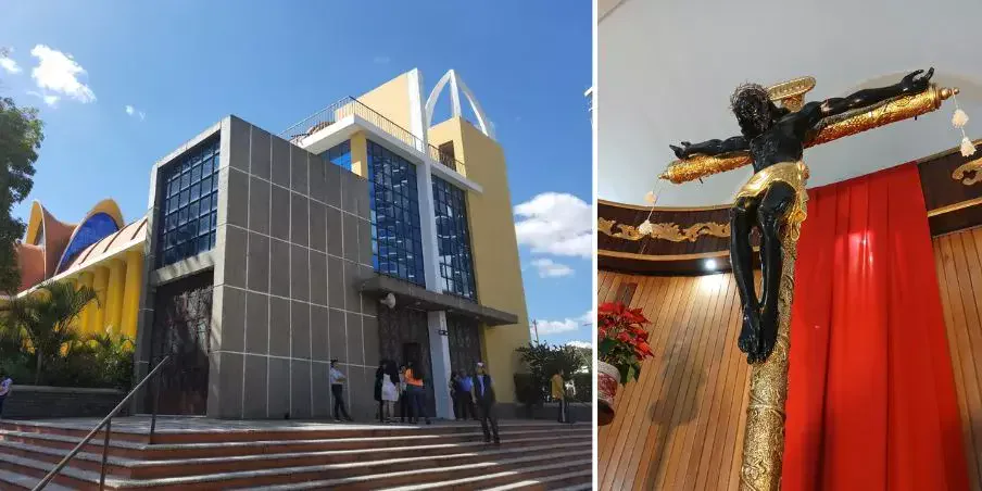Fachada de la Iglesia Esquipulitas en la colonia Mariscal de la zona 11