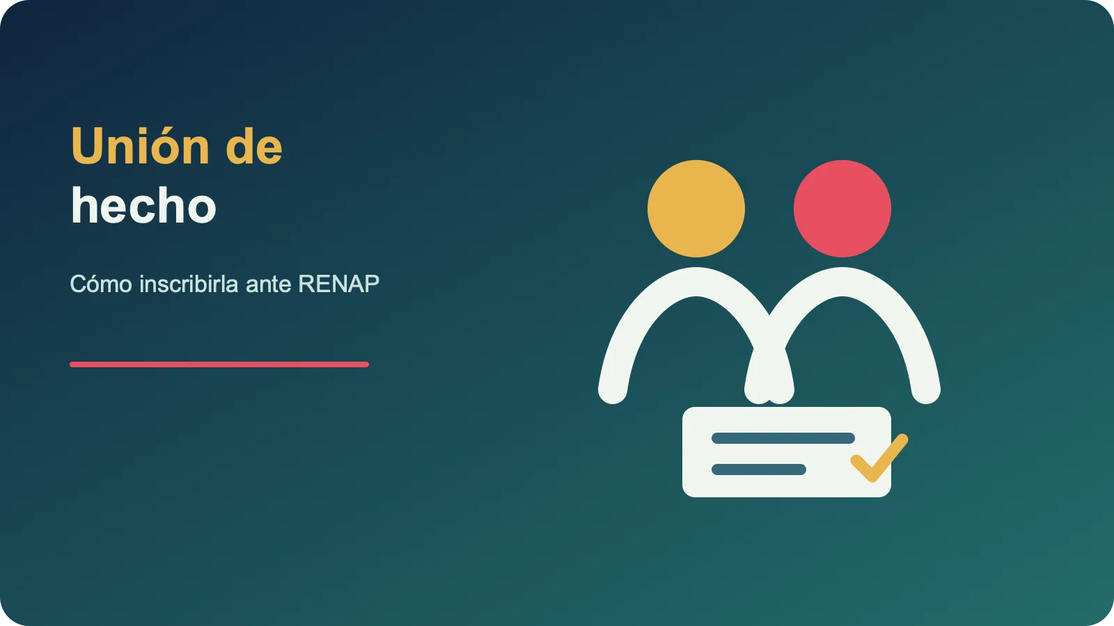 Cómo inscribir una unión de hecho en Guatemala ante RENAP