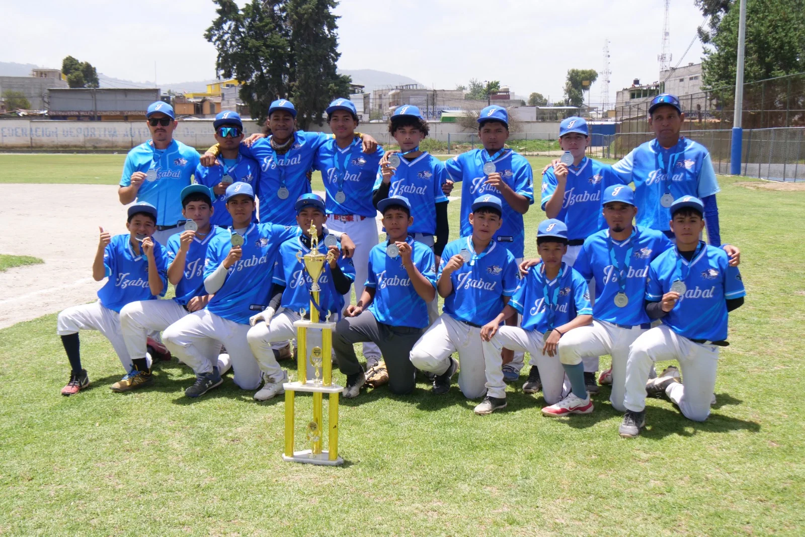 Imagen oficial del cuadrangular final de los Juegos Deportivos Nacionales de Béisbol 2026 en Quetzaltenango