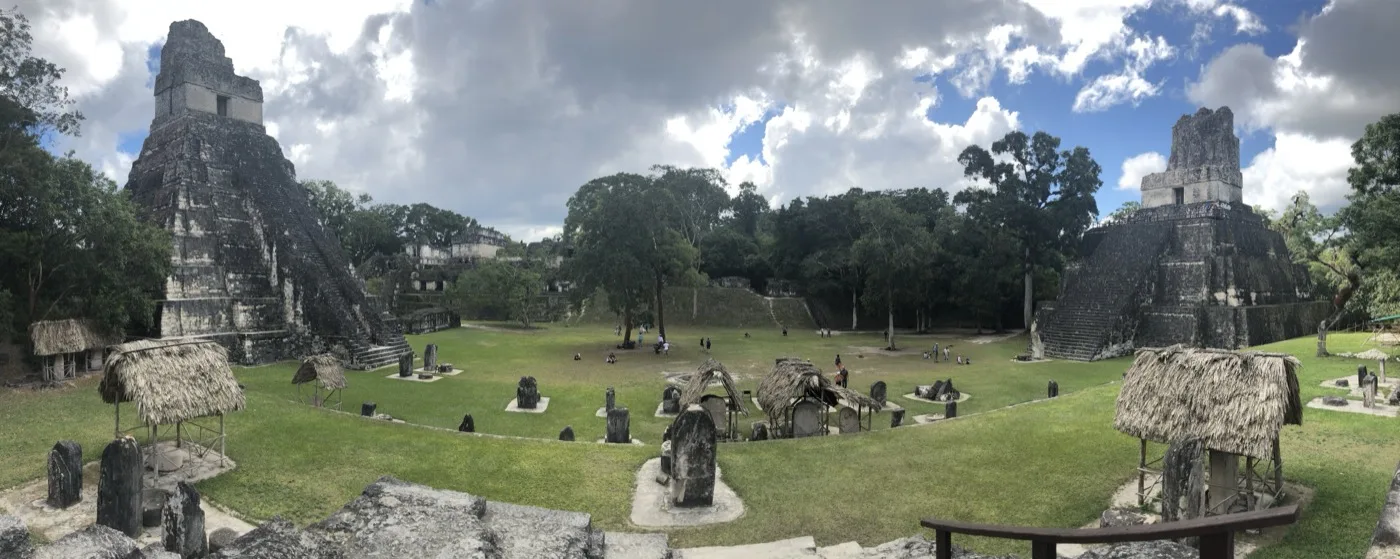 Templos mayas en el Parque Nacional Tikal