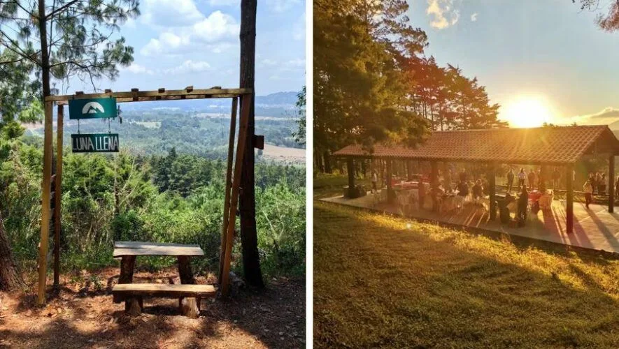 Luna Llena Parque de Montaña en San José Pinula: guía de visita y glamping