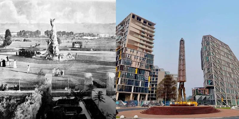 Monumento de la Fama o del Ángel: historia en zona 4