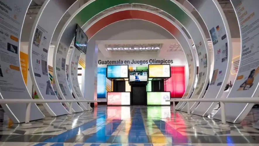 Recorrido interactivo sobre Guatemala en los Juegos Olímpicos en el Museo del Deporte