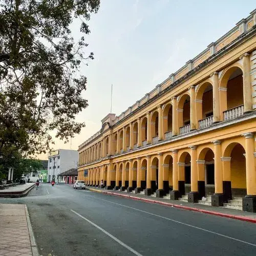 Palacio de Gobernación de Alta Verapaz en la actualidad