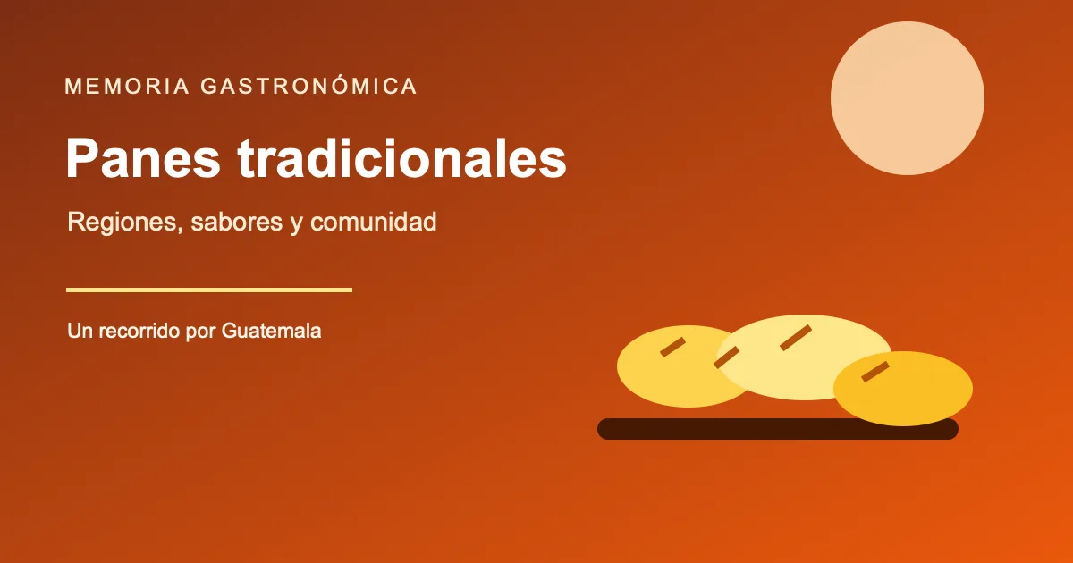 Panes tradicionales de Guatemala: tipos y regiones para conocer