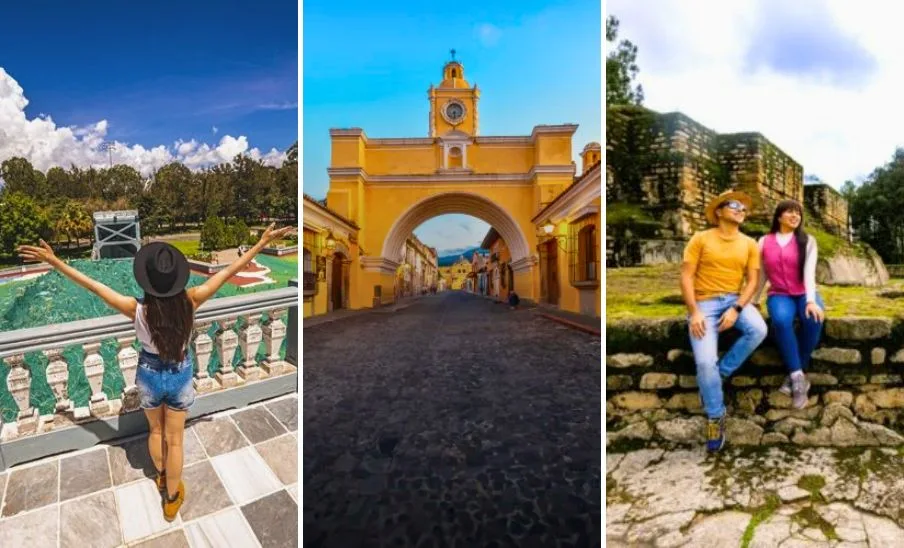 Ruta central de Guatemala: Ciudad de Guatemala, Antigua y Tecpán