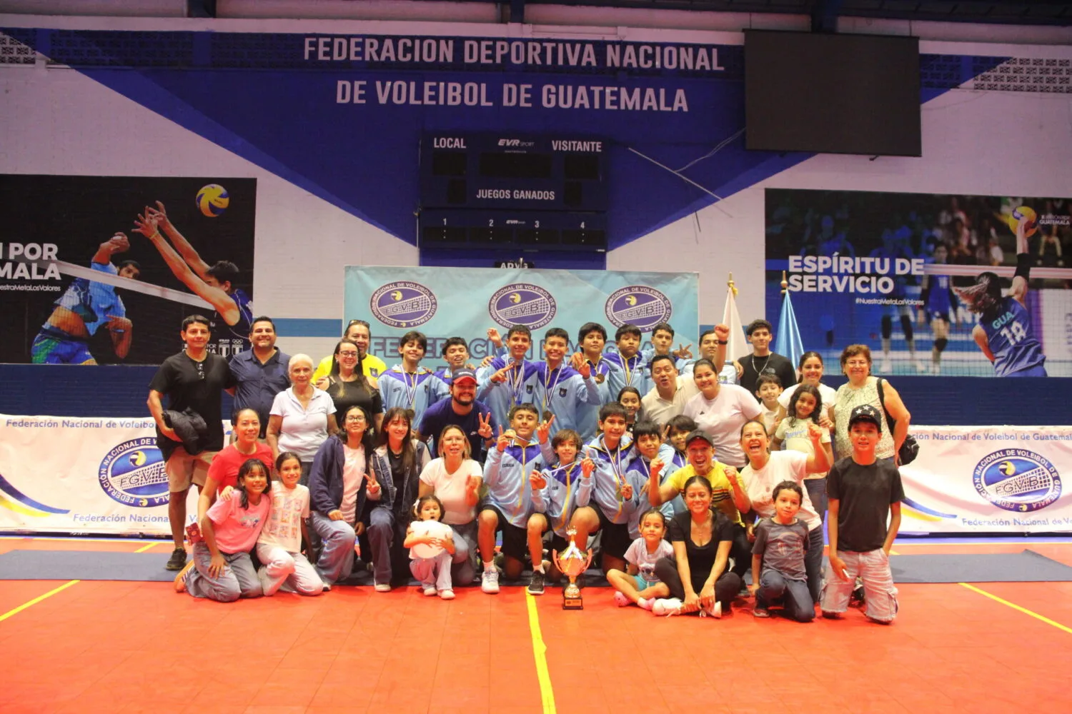 Suchitepéquez vence a Guatemala y gana el Nacional infanto juvenil masculino de voleibol 2026
