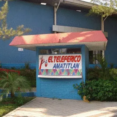 Lugar donde funcionaba el teleférico de Amatitlán