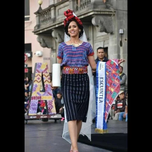 Indumentaria tradicional asociada con Escuintla
