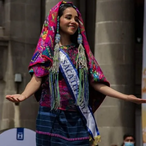 Indumentaria tradicional asociada con Sacatepéquez