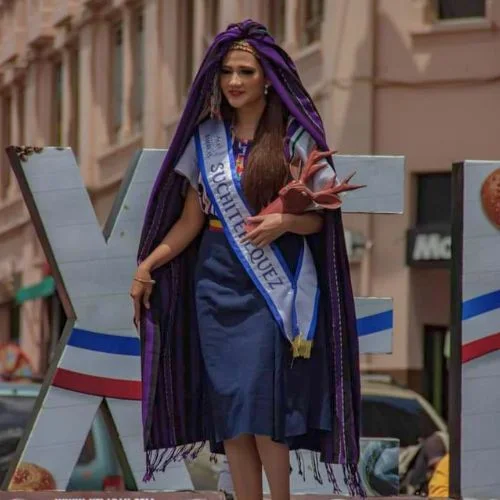 Indumentaria tradicional asociada con Suchitepéquez