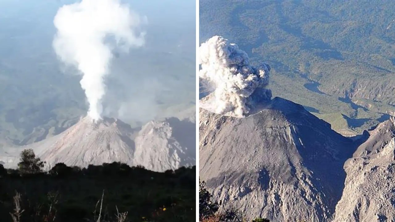 El volcán Santiaguito despierta con fuerza: corrientes piroclásticas y cenizas amenazan comunidades del suroeste