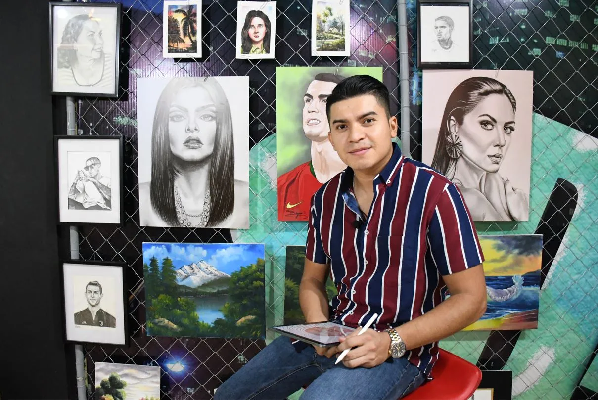 Bryan Mendez, ilustrador digital con 15 años de experiencia