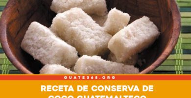 conserva de coco guatemalteco