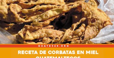receta de corbatas en miel guatemaltecos