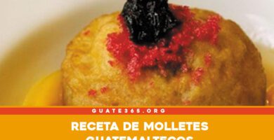 receta de molletes guatemaltecos