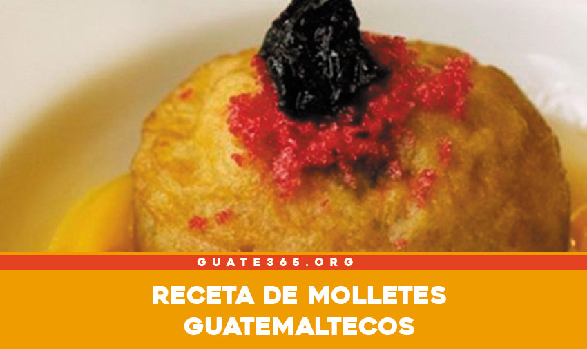 receta de molletes guatemaltecos