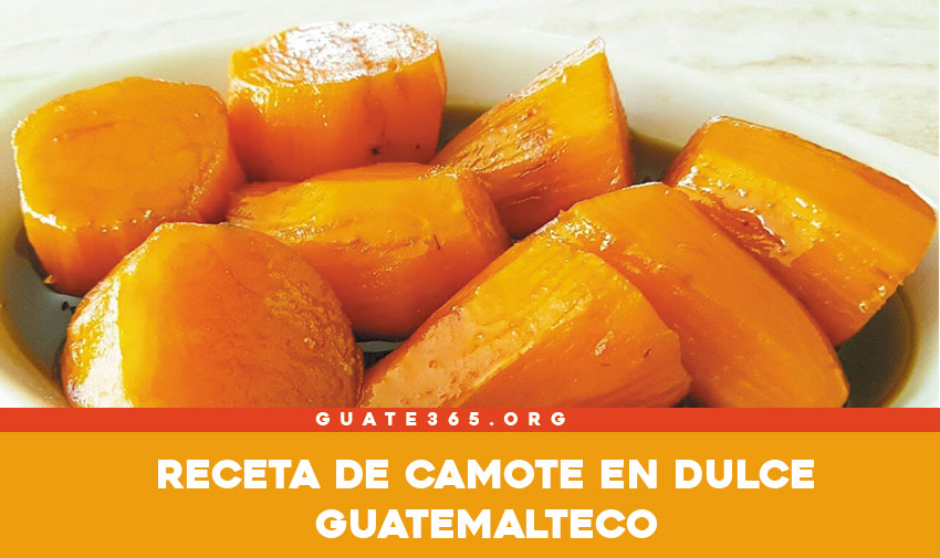 camote en dulce guatemalteco
