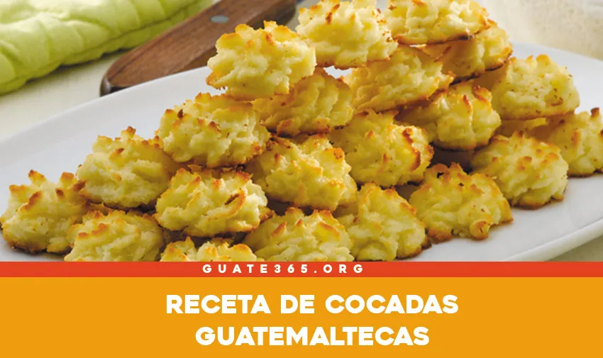 Receta para hacer Cocadas guatemaltecas