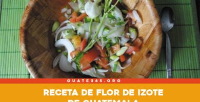 flor de izote de Guatemala