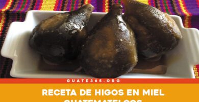 higos en miel guatemaltecos