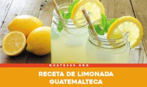 Limonada guatemalteca