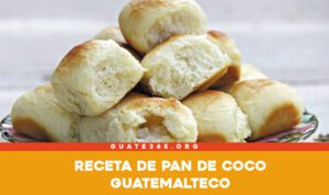 pan de coco guatemalteco