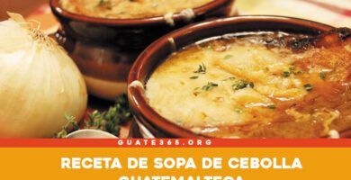 sopa de cebolla guatemalteca