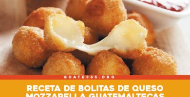 bolitas de queso mozzarella
