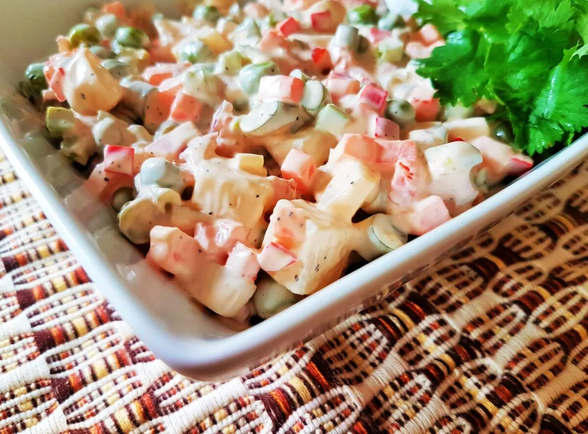 ensalada rusa guatemalteca