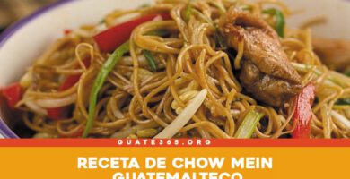 chow mein guatemalteco