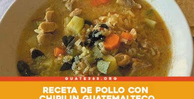 pollo con chipilin guatemalteco