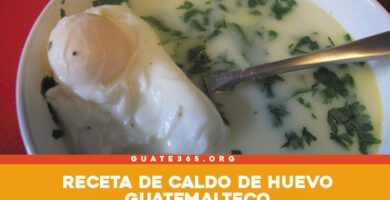 caldo de huevo guatemalteco