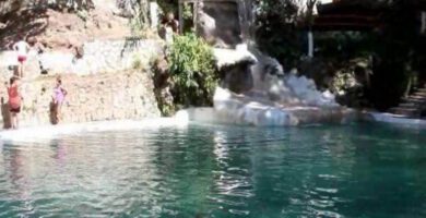 Balneario los chorros en Jalapa