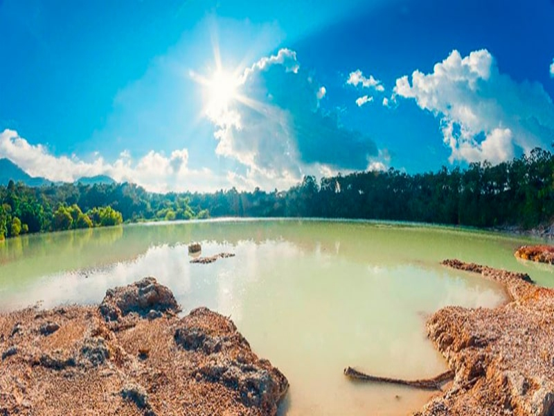 Laguna de Ixpaco en Santa Rosa