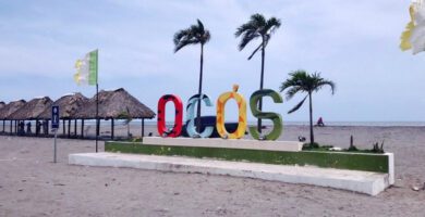 Playa de Ocós en San Marcos