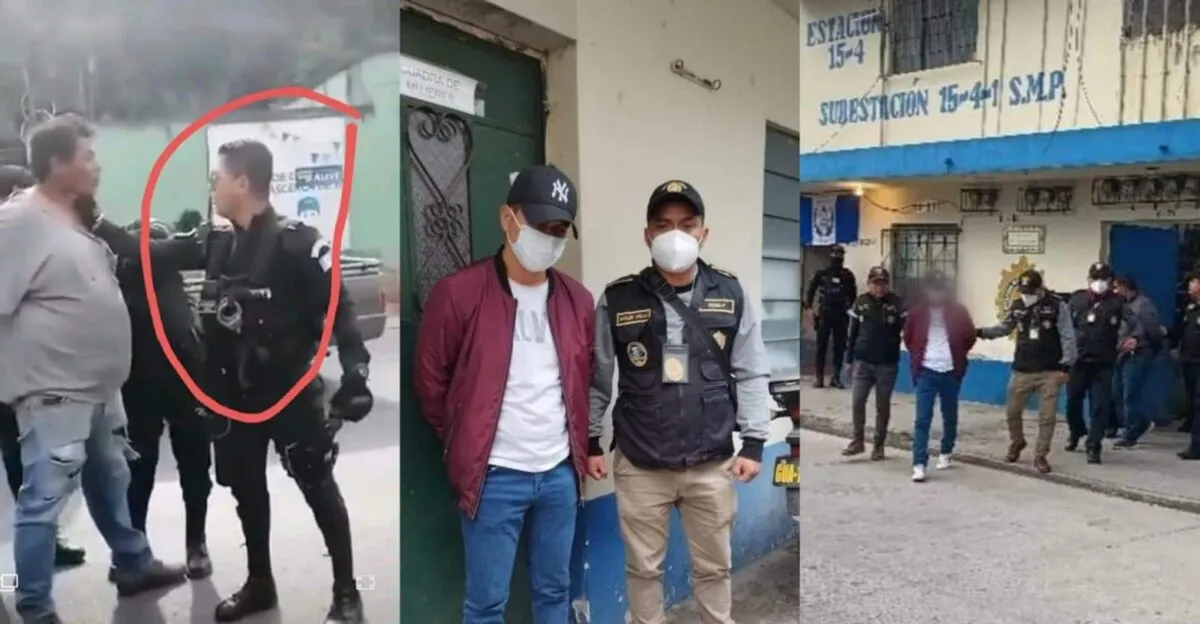 Al fin algo de justicia, PNC que agredió porque no le dieron mordida ya está siendo procesado