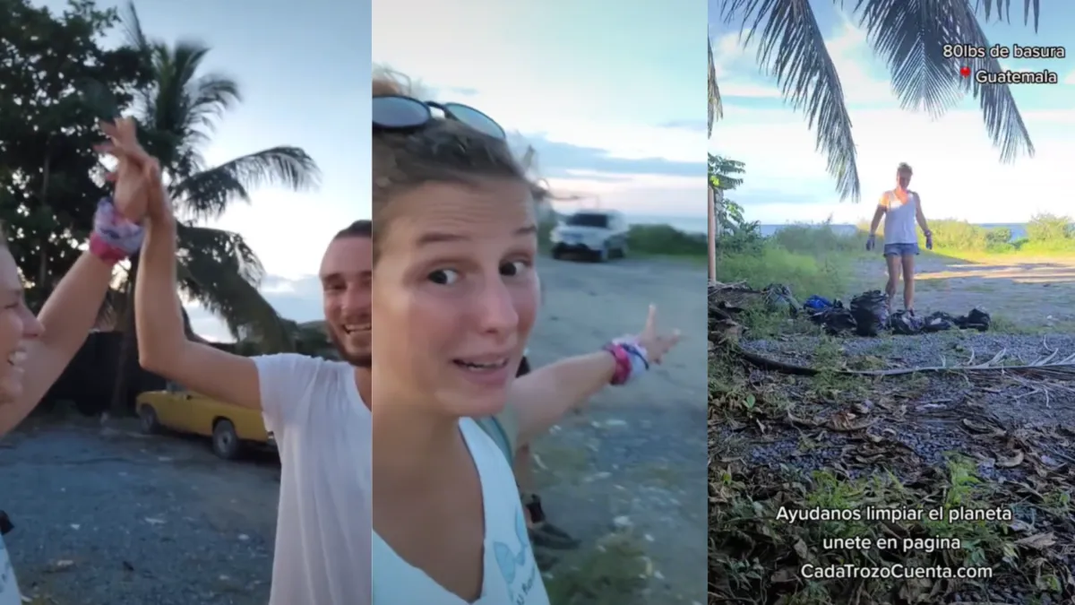 Voluntarios europeos no reciben ayuda de la municipalidad local para limpieza de playas de Puerto Barrios