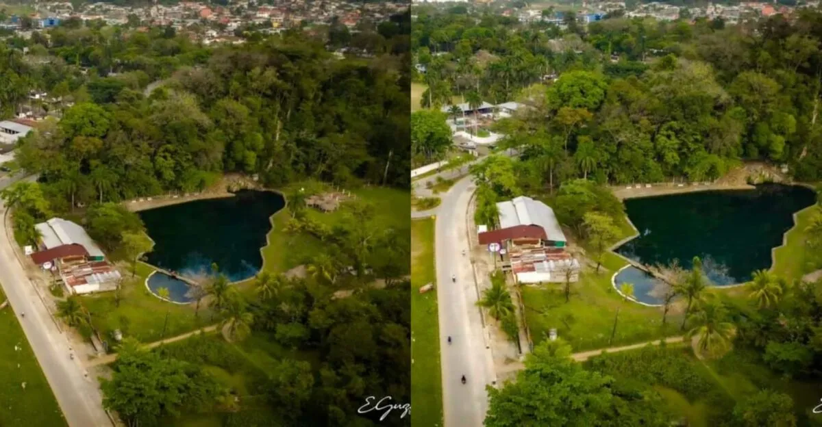 La Poza Azul, Historia, Mitos y Leyendas en Puerto Santo Tomas de Castilla