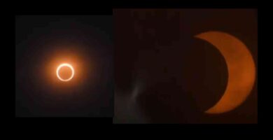 Eclipse solar anular del 14 de octubre de 2023.