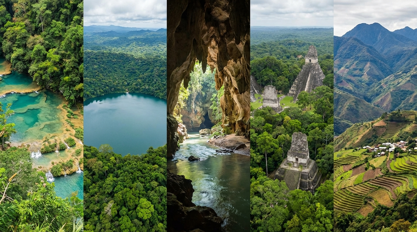 5 Destinos Naturales Poco Conocidos en Guatemala