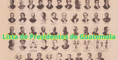 Lista de Presidentes de Guatemala