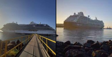 Crucero navegando cerca de la costa de Guatemala, Mejor Destino de Cruceros en Centroamérica 2023