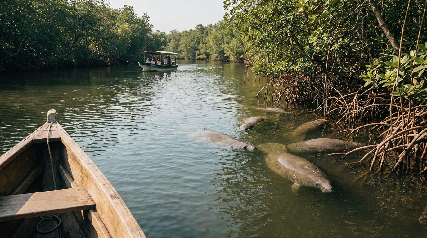 Los mejores Lugares para Observar Manaties en Guatemala