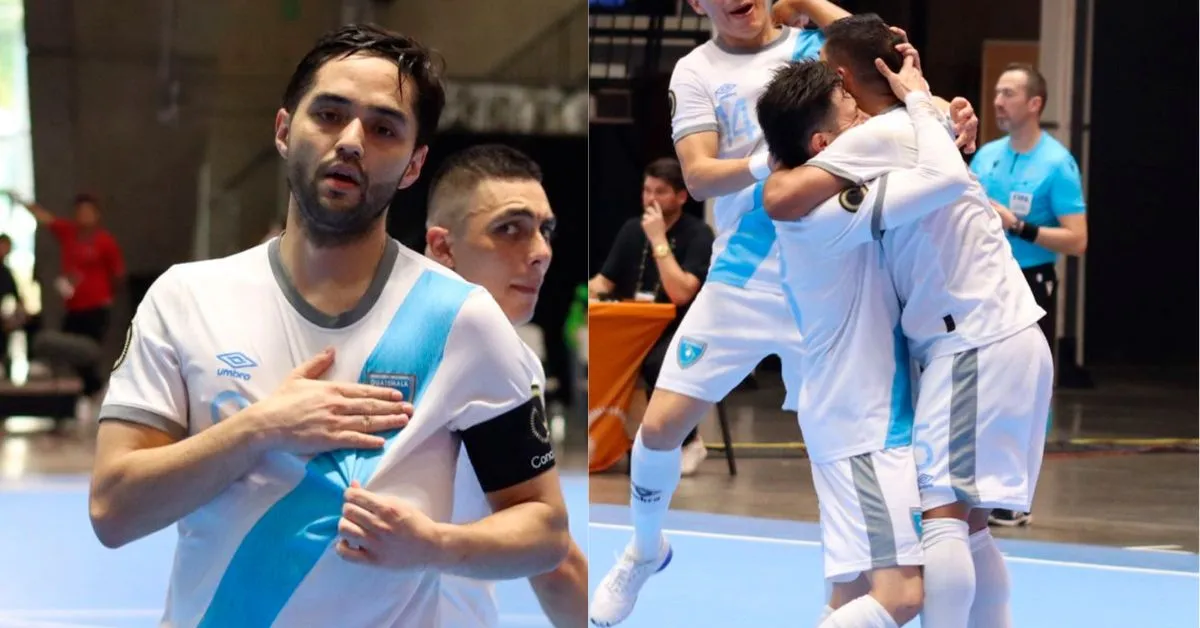 Selección de futsal de Guatemala clasifica al Mundial de Uzbekistán 2024