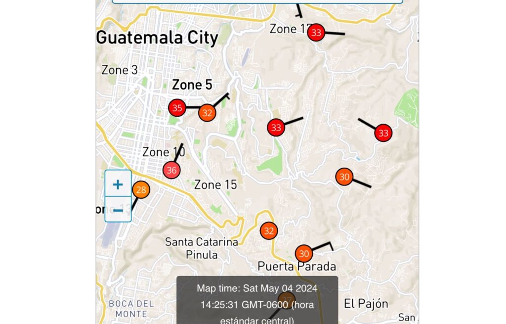 Alerta por Ola de Calor en Guatemala Recomendaciones y Pronóstico